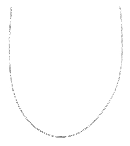 Rayher Gliederkette Paperclip, silber, Länge 80 cm, längliche Paperclip-Glieder 0,8 x 3 x 7 mm, Schmuckkette zum Basteln, für Armbänder und Halsketten, 22895606 Rayher Gliederkette Paperclip, silber, Länge 80 cm, längliche Paperclip-Glieder 0,8 x 3 x 7 mm, Schmuckkette zum Basteln, für Armbänder und Halsketten, 22895606 von Rayher