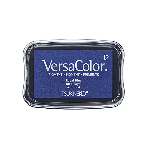 Rayher Hobby 29017376 Tsukineko Versa Color Pigment-Stempelkissen, royalblau, 9,6 x 6,3 x 1,8 cm, Tinte auf Wasserbasis Rayher Hobby 29017376 Tsukineko Versa Color Pigment-Stempelkissen, royalblau, 9,6 x 6,3 x 1,8 cm, Tinte auf Wasserbasis von Rayher
