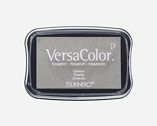 Rayher Hobby 29017556 Tsukineko Versa Color Pigment-Stempelkissen,cement, 9,6 x 6,3 x 1,8 cm, Tinte auf Wasserbasis Rayher Hobby 29017556 Tsukineko Versa Color Pigment-Stempelkissen,cement, 9,6 x 6,3 x 1,8 cm, Tinte auf Wasserbasis von Rayher