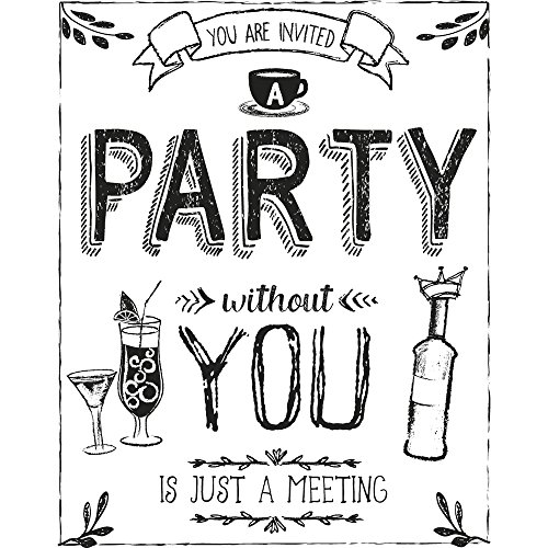 Rayher Hobby 29111000 Holzstempel Party, 8 x 10 cm, Text mit Aussagekraft, Butterer Schrift-Stempel, zum Gestalten von Karten, Einladungen, Geschenken u.v.m, Braun Rayher Hobby 29111000 Holzstempel Party, 8 x 10 cm, Text mit Aussagekraft, Butterer Schrift-Stempel, zum Gestalten von Karten, Einladungen, Geschenken u.v.m, Braun von Rayher