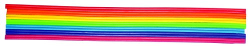 RAYHER HOBBY Rayher Wachs-Zierstreifen Regenbogen, 14 Streifen, 23 cm lang, 2 mm breit, Wachszierborten in 7 Farben, Verzierwachs, Wachs zum Kerzen verzieren, 3107800 RAYHER HOBBY Rayher Wachs-Zierstreifen Regenbogen, 14 Streifen, 23 cm lang, 2 mm breit, Wachszierborten in 7 Farben, Verzierwachs, Wachs zum Kerzen verzieren, 3107800 von Rayher