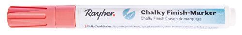 Rayher Hobby 35017258 Chalky Finish Marker, rosé, mit Ventil, ultramatte Acryltinte, hochdeckend, hochwertig, mit hohem Kreideanteil, der ultramatte Chalky-Kreidelook jetzt auch als Marker Rayher Hobby 35017258 Chalky Finish Marker, rosé, mit Ventil, ultramatte Acryltinte, hochdeckend, hochwertig, mit hohem Kreideanteil, der ultramatte Chalky-Kreidelook jetzt auch als Marker von Rayher