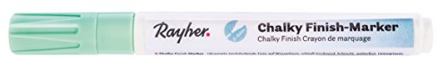 Rayher Hobby 35017432 Chalky Finish Marker, jade, mit Ventil, ultramatte Acryltinte, hochdeckend, hochwertig, mit hohem Kreideanteil, der ultramatte Chalky-Kreidelook jetzt auch als Marker von Rayher