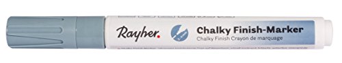 Rayher Hobby 35017566 Chalky Finish Marker, blaugrau, mit Ventil, ultramatte Acryltinte, hochdeckend, hochwertig, mit hohem Kreideanteil, der ultramatte Chalky-Kreidelook jetzt auch als Marker Rayher Hobby 35017566 Chalky Finish Marker, blaugrau, mit Ventil, ultramatte Acryltinte, hochdeckend, hochwertig, mit hohem Kreideanteil, der ultramatte Chalky-Kreidelook jetzt auch als Marker von Rayher