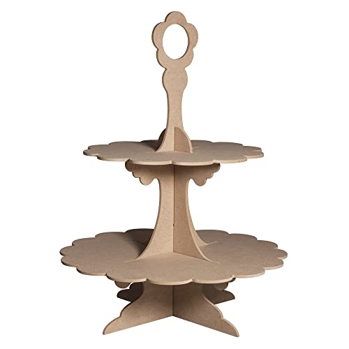 Rayher Hobby 62641000 MDF Etagére, MDF, braun, 4.65 x 3.6 x 0.19 cm Rayher Hobby 62641000 MDF Etagére, MDF, braun, 4.65 x 3.6 x 0.19 cm von Rayher