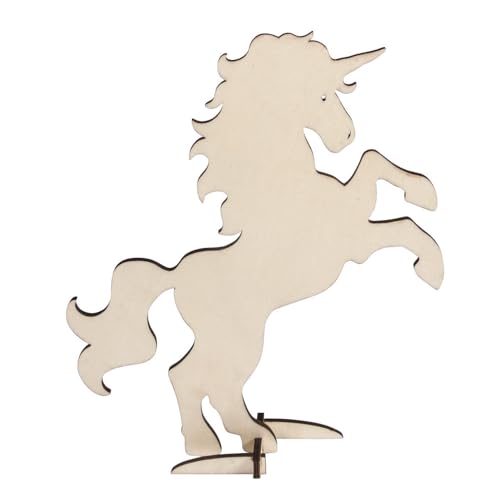 Rayher Hobby Rayher 62795000 Holz-Einhorn FSC 100%, zum Stellen, Sortiert, 19x24cm, Motiv 1seitig, SB-Btl 1Stück Rayher Hobby Rayher 62795000 Holz-Einhorn FSC 100%, zum Stellen, Sortiert, 19x24cm, Motiv 1seitig, SB-Btl 1Stück von Rayher