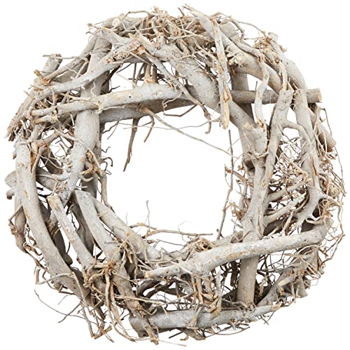 Rayher Hobby 65013000 Weidenkranz, weiß gewischt, 30 cm ø, Höhe 8 cm, Adventskranz, Türkranz, Naturkranz, Weidenring, Kranz aus Weide Rayher Hobby 65013000 Weidenkranz, weiß gewischt, 30 cm ø, Höhe 8 cm, Adventskranz, Türkranz, Naturkranz, Weidenring, Kranz aus Weide von Rayher