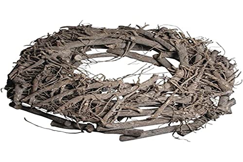 Rayher Hobby 65019000 Weidenkranz, weiß gewischt, 40 cm ø, Höhe 8 cm, Adventskranz, Türkranz, Naturkranz, Weidenring, Kranz aus Weide Rayher Hobby 65019000 Weidenkranz, weiß gewischt, 40 cm ø, Höhe 8 cm, Adventskranz, Türkranz, Naturkranz, Weidenring, Kranz aus Weide von Rayher