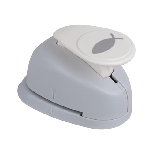 Rayher Hobby 69036000 Motivstanzer Fisch, ø 2,54 cm- 1 Zoll, geeignet für Papier/Karton bis zu 200g/m² Rayher Hobby 69036000 Motivstanzer Fisch, ø 2,54 cm- 1 Zoll, geeignet für Papier/Karton bis zu 200g/m² von Rayher