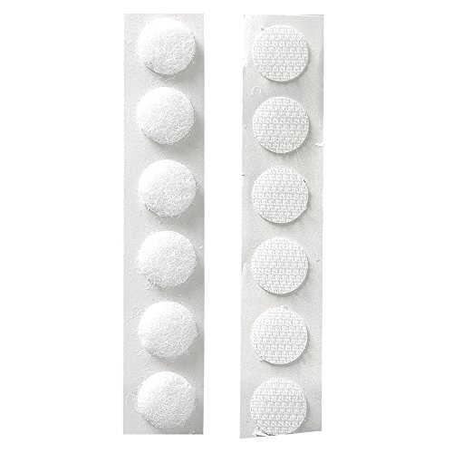 Rayher Hobby 7898500 Klettverschluss-Punkte rund, 12 mm, 20 Paar, Weiss/Opulenter Garten Rayher Hobby 7898500 Klettverschluss-Punkte rund, 12 mm, 20 Paar, Weiss/Opulenter Garten von Rayher