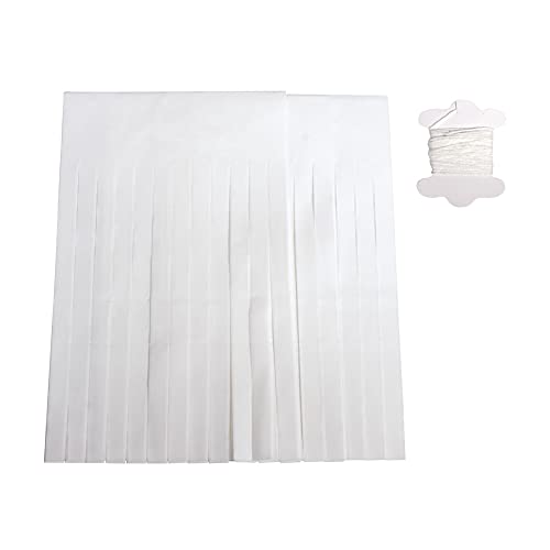 Rayher Hobby 87092102 Papier Girlande, 12 Quasten, weiß, 20cm, 3m, SB-Btl 1Stück Rayher Hobby 87092102 Papier Girlande, 12 Quasten, weiß, 20cm, 3m, SB-Btl 1Stück von Rayher