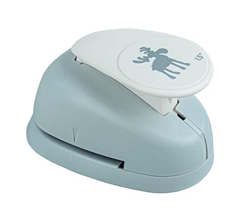 Rayher Hobby 89764000 Motivstanzer Elch, ø 3,81 cm-1,5 Zoll, geeignet für Papier/Karton bis zu 200g/m², Transparente Rayher Hobby 89764000 Motivstanzer Elch, ø 3,81 cm-1,5 Zoll, geeignet für Papier/Karton bis zu 200g/m², Transparente von Rayher