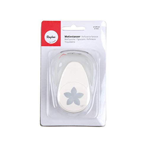 Rayher Hobby 89837000 Motivstanzer Blüte, ø 2,54 cm- 1 Zoll, geeignet für Papier/Karton bis zu 200g/m² Rayher Hobby 89837000 Motivstanzer Blüte, ø 2,54 cm- 1 Zoll, geeignet für Papier/Karton bis zu 200g/m² von Rayher