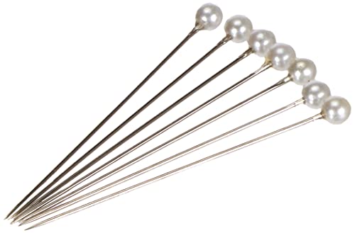 Rayher Stecknadeln, Perlenkopf weiß, Blumennadeln, Kopfstecknadeln, 70 mm, 6 mm ø Perle, Hochzeitsnadeln, Perlenkopf-Stecknadeln, Box 25 Stück, 2115902 Rayher Stecknadeln, Perlenkopf weiß, Blumennadeln, Kopfstecknadeln, 70 mm, 6 mm ø Perle, Hochzeitsnadeln, Perlenkopf-Stecknadeln, Box 25 Stück, 2115902 von Rayher