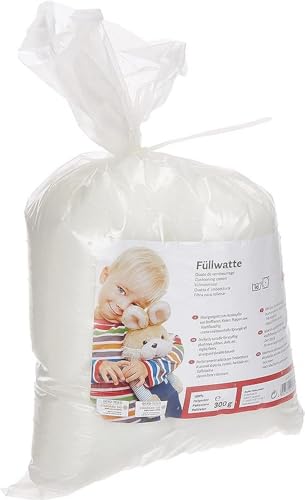 Rayher Hobby Rayher 3315200 Füllwatte hochflauschig 300 g Beutel, Füllmaterial 100% Polyester, Mehrfarbig, Flocken, waschbar 95 Grad, Bastelwatte, Kissenfüllung, Füllmaterial, Stopfwatte Rayher Hobby Rayher 3315200 Füllwatte hochflauschig 300 g Beutel, Füllmaterial 100% Polyester, Mehrfarbig, Flocken, waschbar 95 Grad, Bastelwatte, Kissenfüllung, Füllmaterial, Stopfwatte von Rayher