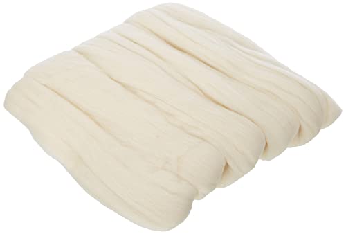 Rayher Hobby Rayher Filzwolle, Merino-Kammzug, weiß, Beutel 50 g, im Band, superfein, 18 mic, 100 % reine Schafschurwolle, Merinowolle, Märchenwolle, Schurwolle zum Filzen, 5365502 Rayher Hobby Rayher Filzwolle, Merino-Kammzug, weiß, Beutel 50 g, im Band, superfein, 18 mic, 100 % reine Schafschurwolle, Merinowolle, Märchenwolle, Schurwolle zum Filzen, 5365502 von Rayher