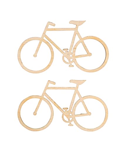 Rayher Holz Fahrrad, Deko, Miniatur-Fahrrad Holz, FSC zertifiziert, natur, 2 Stück, 10,8 x 6,2 cm, Geldgeschenk für Radfahrer, 46693505 Rayher Holz Fahrrad, Deko, Miniatur-Fahrrad Holz, FSC zertifiziert, natur, 2 Stück, 10,8 x 6,2 cm, Geldgeschenk für Radfahrer, 46693505 von Rayher