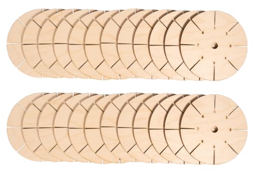 Rayher Holz-Flechtscheiben, 9 cm ø, rund, Box 24 Stück, Kumihimo Flechtscheiben, Armbänder knüpfen, Knüpfscheiben aus Holz, FSC zertifiziert, Set für DIY Armbänder Kindergeburtstag, 64663000 Rayher Holz-Flechtscheiben, 9 cm ø, rund, Box 24 Stück, Kumihimo Flechtscheiben, Armbänder knüpfen, Knüpfscheiben aus Holz, FSC zertifiziert, Set für DIY Armbänder Kindergeburtstag, 64663000 von Rayher
