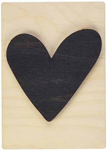 Rayher Holz Motiv Herz, FSC Mix Credit, Holzfliese 10,5x14,8cm, 3D-Motiv Herz, 3mm starkes Herz auf 4mm starker Holzfliese, Holzbuchstaben, 63119576 Rayher Holz Motiv Herz, FSC Mix Credit, Holzfliese 10,5x14,8cm, 3D-Motiv Herz, 3mm starkes Herz auf 4mm starker Holzfliese, Holzbuchstaben, 63119576 von Rayher