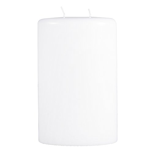 Rayher Kerze, weiß, oval, mit 2 Dochten, 100% Paraffin, Taufkerze, Hochzeitskerze, Kerzenrohling zum Verzieren und Basteln, 13,5 x 7,5 cm, Höhe 22 cm, 31550000 Rayher Kerze, weiß, oval, mit 2 Dochten, 100% Paraffin, Taufkerze, Hochzeitskerze, Kerzenrohling zum Verzieren und Basteln, 13,5 x 7,5 cm, Höhe 22 cm, 31550000 von Rayher