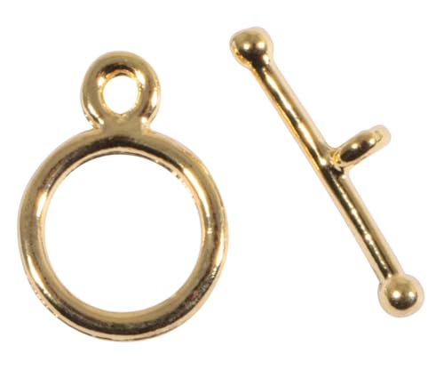 Rayher Knebelverschluss filigran, 14mm ø, gold, SB-Btl. 1Stück von Rayher