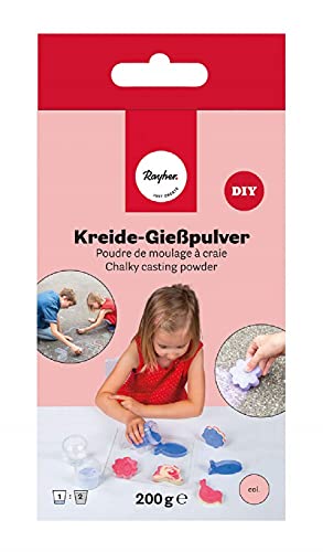 Rayher Kreide-Gießpulver, rot, Box 200 g, Straßenkreide gießen, Malkreide für Kinder, 34465286 Rayher Kreide-Gießpulver, rot, Box 200 g, Straßenkreide gießen, Malkreide für Kinder, 34465286 von Rayher