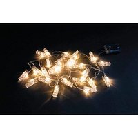Rayher Clip 25er LED Lichterkette weiß 3,9 m Rayher Clip 25er LED Lichterkette weiß 3,9 m von Rayher