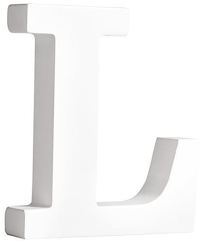 Rayher MDF-Buchstabe L, weiß, 9,7 x 11 cm, Stärke 2 cm, 3D-Buchstaben Holz, Holz-Buchstaben FSC zertifiziert, 64551102 Rayher MDF-Buchstabe L, weiß, 9,7 x 11 cm, Stärke 2 cm, 3D-Buchstaben Holz, Holz-Buchstaben FSC zertifiziert, 64551102 von Rayher