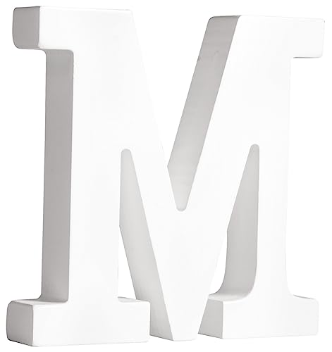 Rayher MDF-Buchstabe M, weiß, 11 x 11 cm, Stärke 2 cm, 3D-Buchstaben Holz, Holz-Buchstaben FSC zertifiziert, 64552102 Rayher MDF-Buchstabe M, weiß, 11 x 11 cm, Stärke 2 cm, 3D-Buchstaben Holz, Holz-Buchstaben FSC zertifiziert, 64552102 von Rayher
