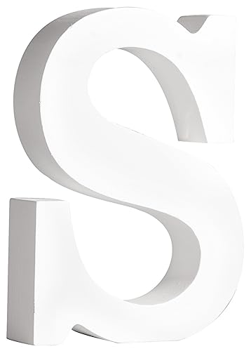 Rayher MDF-Buchstabe S, weiß, 7,7 x 11 cm, Stärke 2 cm, 3D-Buchstaben Holz, Holz-Buchstaben FSC zertifiziert, 64558102 Rayher MDF-Buchstabe S, weiß, 7,7 x 11 cm, Stärke 2 cm, 3D-Buchstaben Holz, Holz-Buchstaben FSC zertifiziert, 64558102 von Rayher