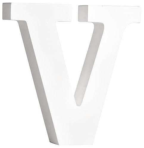 Rayher MDF-Buchstabe V, weiß, 11 x 11 cm, Stärke 2 cm, 3D-Buchstaben Holz, Holz-Buchstaben FSC zertifiziert, 64570102 Rayher MDF-Buchstabe V, weiß, 11 x 11 cm, Stärke 2 cm, 3D-Buchstaben Holz, Holz-Buchstaben FSC zertifiziert, 64570102 von Rayher