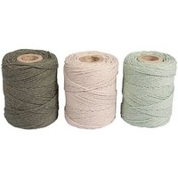 Rayher Makramee Garn olive, sand, eukalyptus Ø 1,0 mm, 3 St. Rayher Makramee Garn olive, sand, eukalyptus Ø 1,0 mm, 3 St. von Rayher