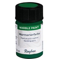 Rayher Marble Paint Marmorierfarben blattgrün 20,0 ml von Rayher