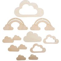 Rayher Mobile-Anhänger Wolke natur Rayher Mobile-Anhänger Wolke natur von Rayher