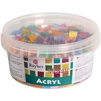 Rayher Mosaiksteine mehrfarbig Acryl glitter von Rayher