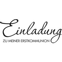 Rayher Motivstempel Einladung zu meiner Erstkommunion 3,0 x 7,0 cm Rayher Motivstempel Einladung zu meiner Erstkommunion 3,0 x 7,0 cm von Rayher