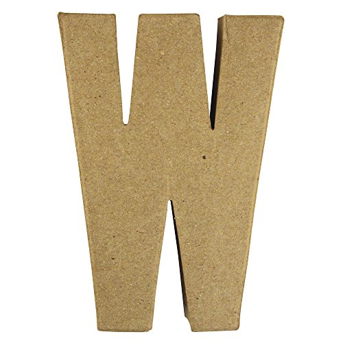 Rayher Pappmaché Buchstabe W, FSC Recycled 100%, 15x10,5x3cm, 71784000 Rayher Pappmaché Buchstabe W, FSC Recycled 100%, 15x10,5x3cm, 71784000 von Rayher