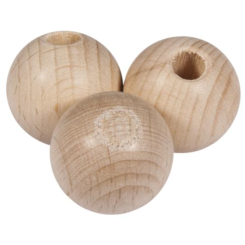 Rayher Rohholzkugeln FSC 100% halbgebohrt, 23mm ø, Bohrung 6mm ø, SB-Btl 6 Stück, 6254000 Rayher Rohholzkugeln FSC 100% halbgebohrt, 23mm ø, Bohrung 6mm ø, SB-Btl 6 Stück, 6254000 von Rayher