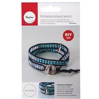 Rayher Schmuck-Basteln-Set Wickelarmband blau/petrol Rayher Schmuck-Basteln-Set Wickelarmband blau/petrol von Rayher