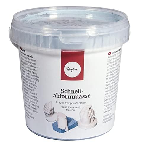 Rayher Schnellabformmasse, Abformpulver, Dose 500 g, auf rein biologischer Basis, 100% natürliche Bestandteile, 3413100, Weiß Rayher Schnellabformmasse, Abformpulver, Dose 500 g, auf rein biologischer Basis, 100% natürliche Bestandteile, 3413100, Weiß von Rayher
