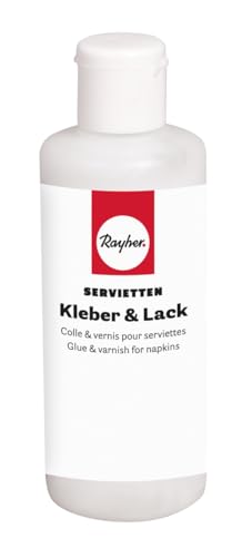Rayher Serviettenkleber, Flasche 80ml, 35094000 von Rayher