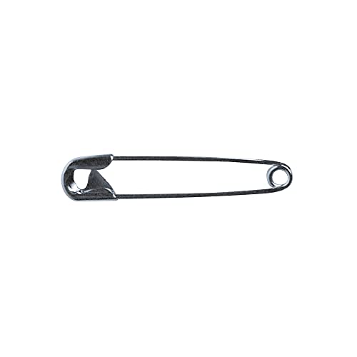 Rayher Sicherheitsnadeln, 19 mm lang, platin, Dose 258 Stück, zum Basteln, Nähen, Fixieren, 2116721 von Rayher