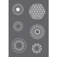 Rayher Siebdruckschablone Mandala grau Rayher Siebdruckschablone Mandala grau von Rayher