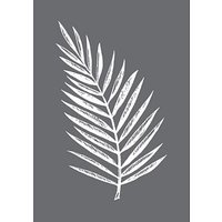 Rayher Siebdruckschablone Palmblatt grau von Rayher