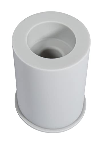 Rayher Silikon-Gießform Kerzenhalter, Höhe 71 mm, 52 mm ø, für Stabkerzen und Teelichter, zum Ausgießen mit Kreativ Beton, Art Resin Gießharz, Raysin-Gießpulver, 36124000, Grau Rayher Silikon-Gießform Kerzenhalter, Höhe 71 mm, 52 mm ø, für Stabkerzen und Teelichter, zum Ausgießen mit Kreativ Beton, Art Resin Gießharz, Raysin-Gießpulver, 36124000, Grau von Rayher