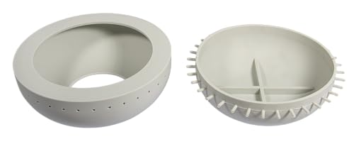 Rayher Silikon Gießform Schale mit Lochrand, 18 cm ø, Höhe 6 cm, zum Ausgießen mit Kreativ Beton, Art Resin Gießharz, Raysin-Gießpulver, Gießform Untersetzer, 36197000 Rayher Silikon Gießform Schale mit Lochrand, 18 cm ø, Höhe 6 cm, zum Ausgießen mit Kreativ Beton, Art Resin Gießharz, Raysin-Gießpulver, Gießform Untersetzer, 36197000 von Rayher