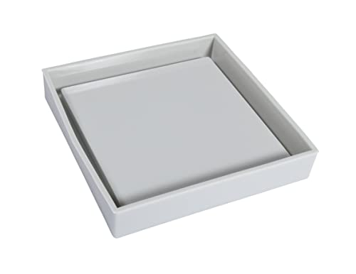Rayher Silikon-Gießform Untersetzer Quadrat, 10 x 10 cm, Höhe 1,5 cm, zum Ausgießen mit Kreativ Beton, Resin Gießharz, Raysin-Gießpulver, 36127000, Grau Rayher Silikon-Gießform Untersetzer Quadrat, 10 x 10 cm, Höhe 1,5 cm, zum Ausgießen mit Kreativ Beton, Resin Gießharz, Raysin-Gießpulver, 36127000, Grau von Rayher