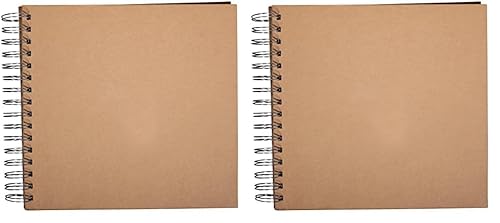 Rayher Spiralalbum A6 Querformat, FSC Mix Credit, 15 Blatt 250 g/m², Einband in Kraft, extra große Spiralbindung, für kreative und persönliche Geschenkideen, 22.5 x 21.5 cm, 73201521 (Packung mit 2) Rayher Spiralalbum A6 Querformat, FSC Mix Credit, 15 Blatt 250 g/m², Einband in Kraft, extra große Spiralbindung, für kreative und persönliche Geschenkideen, 22.5 x 21.5 cm, 73201521 (Packung mit 2) von Rayher