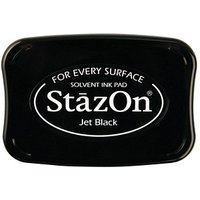 Rayher Stempelkissen StazOn schwarz 4,5 x 5,0 cm von Rayher