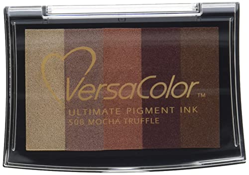 Rayher Stempelkissen Versacolor,5Farben „Braun-Töne“, 4,7x7,5cm Rayher Stempelkissen Versacolor,5Farben „Braun-Töne“, 4,7x7,5cm von Rayher